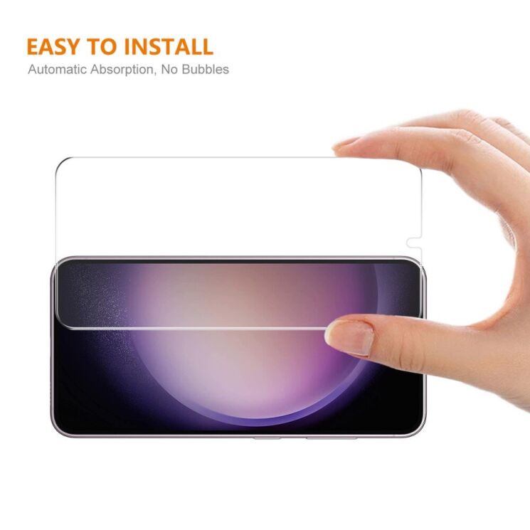Защитное стекло ENKAY Easy Install Clear Glass для Samsung Galaxy S22 Plus (S906) / Galaxy S23 Plus (S916): фото 8 из 10