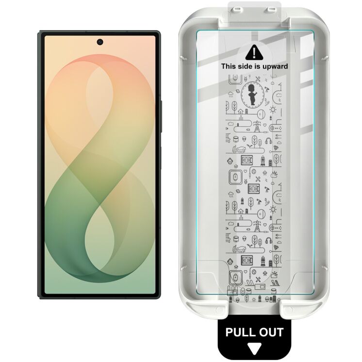 Защитное стекло IMAK Ice Crystal Glass для Samsung Galaxy Fold 8: фото 2 из 13