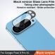 Защитное стекло на камеру IMAK Black Glass Lens для Google Pixel 9 Pro XL - Black (359820B). Фото 4 из 10