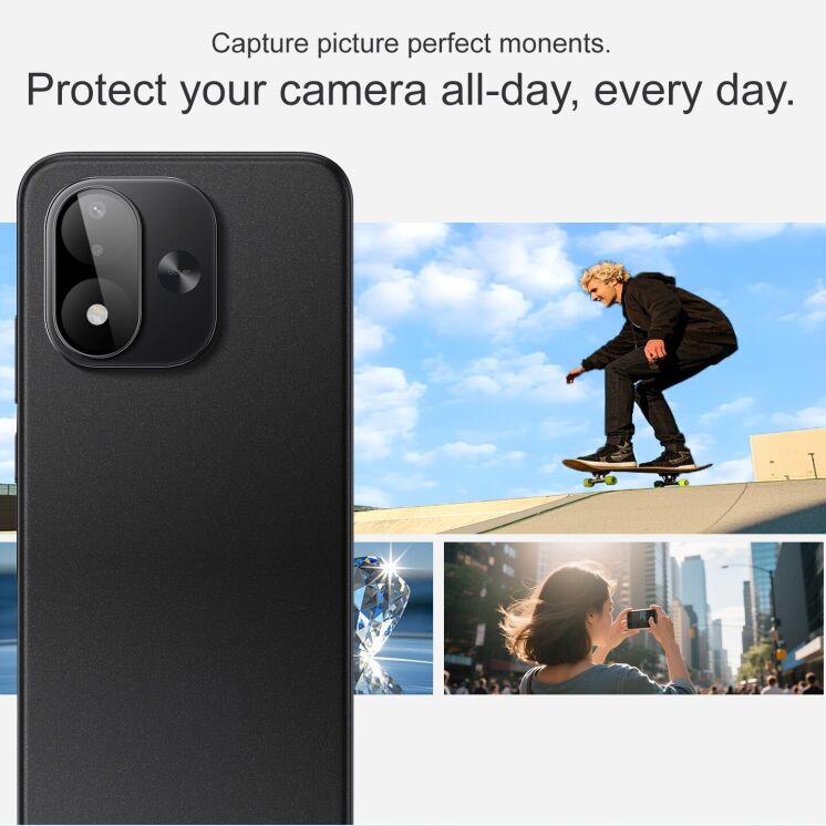 Защитное стекло на камеру IMAK Black Glass Lens для Xiaomi Redmi Note 17 - Black (430020B) Защитное стекло на камеру IMAK Black Glass Lens для Xiaomi Redmi Note 17 - Black: фото 6 из 8