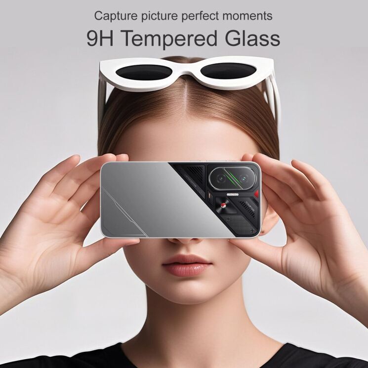 Защитное стекло на камеру IMAK Lens Protector для Xiaomi Poco F7: фото 3 из 7