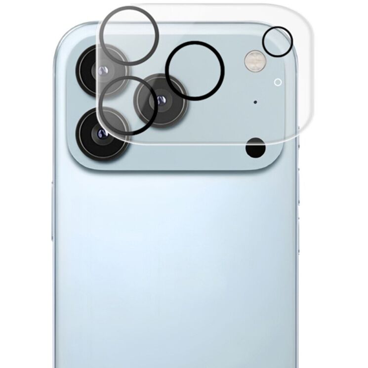 Защитное стекло на камеру MOCOLO Camera Lens для Apple iPhone 17 Pro Max - Black: фото 1 из 6