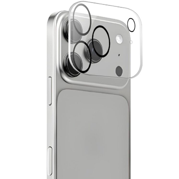 Защитное стекло на камеру MOCOLO Camera Lens для Apple iPhone 17 Pro Max - Black: фото 2 из 6