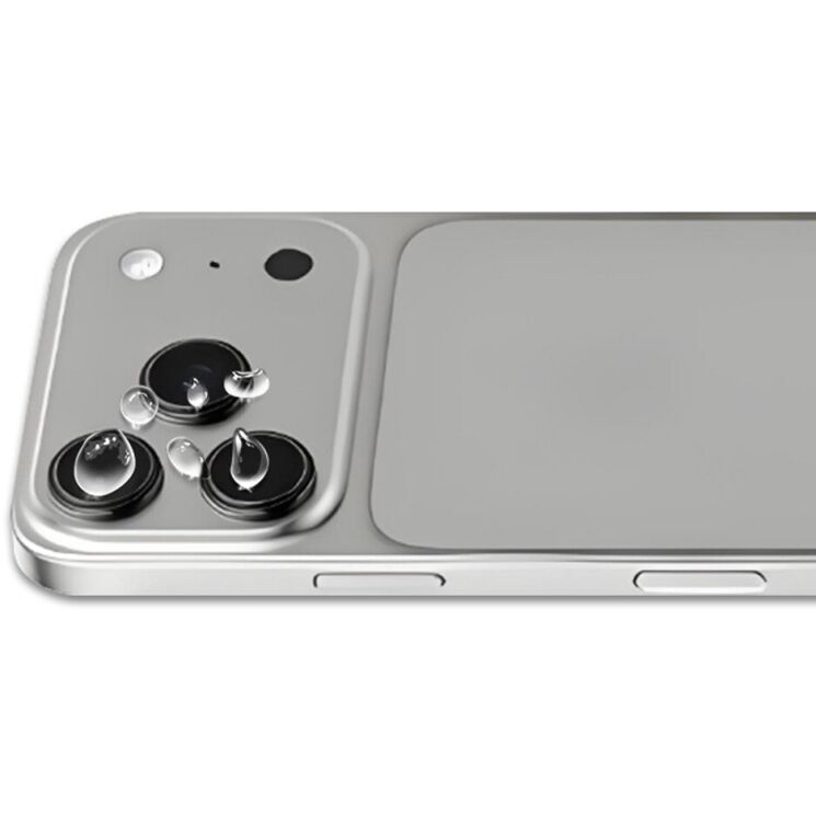 Защитное стекло на камеру MOCOLO Camera Lens для Apple iPhone 17 Pro Max - Black: фото 3 из 6