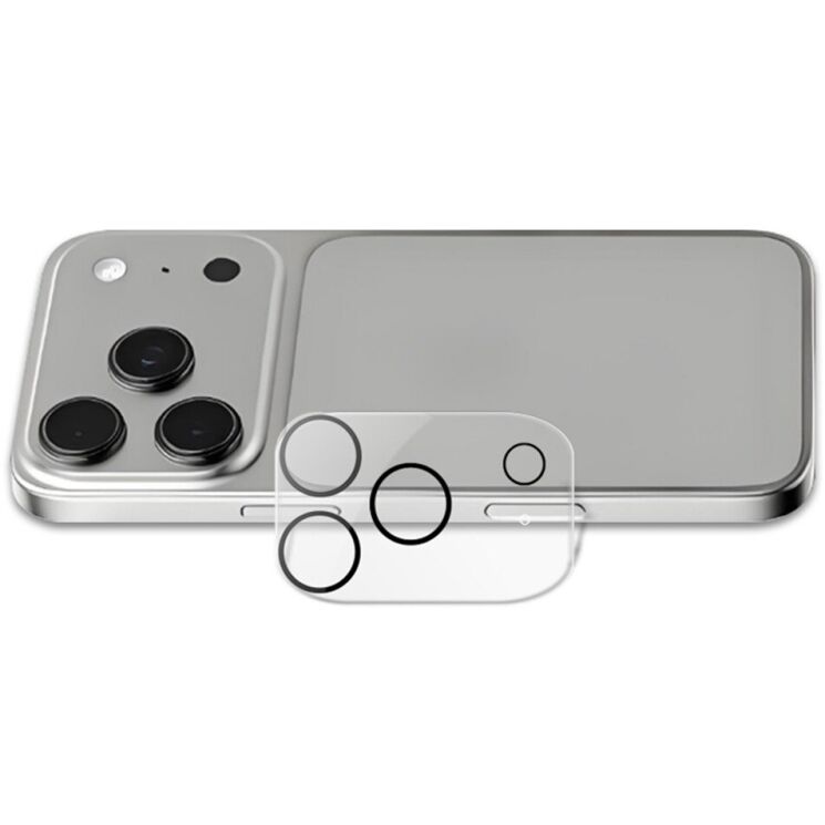 Защитное стекло на камеру MOCOLO Camera Lens для Apple iPhone 17 Pro Max - Black: фото 4 из 6