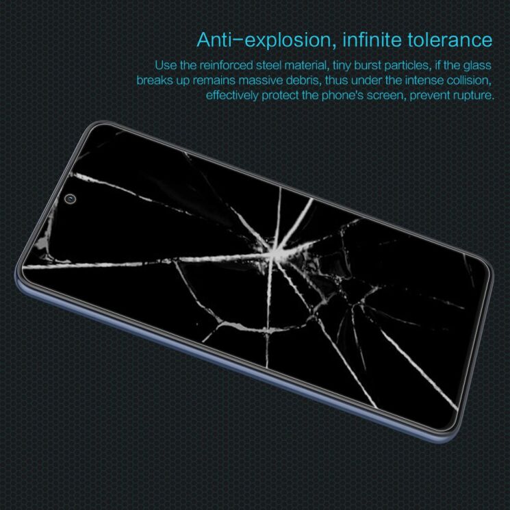Защитное стекло NILLKIN Amazing H для Samsung Galaxy S21 FE (G990) - Transparent: фото 8 из 16