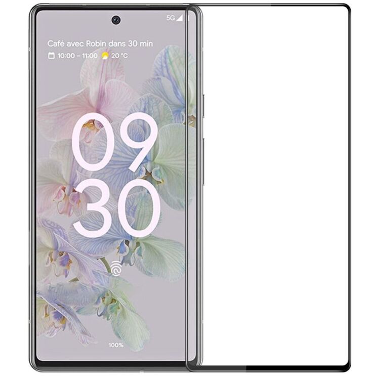 Защитное стекло PINWUYO 3D Full Glue для Google Pixel 7a - Black: фото 1 из 13