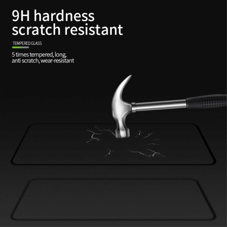 Захисне скло PINWUYO Full Glue Cover для Xiaomi Redmi K30 / Poco X2 - Black: фото 10 з 14