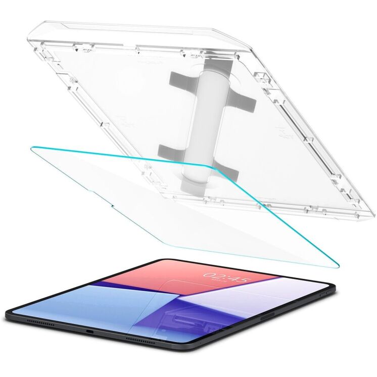 Защитное стекло Spigen (SGP) Glas.tR EZ Fit (FT) для Apple iPad Pro 13 (2024): фото 6 из 11