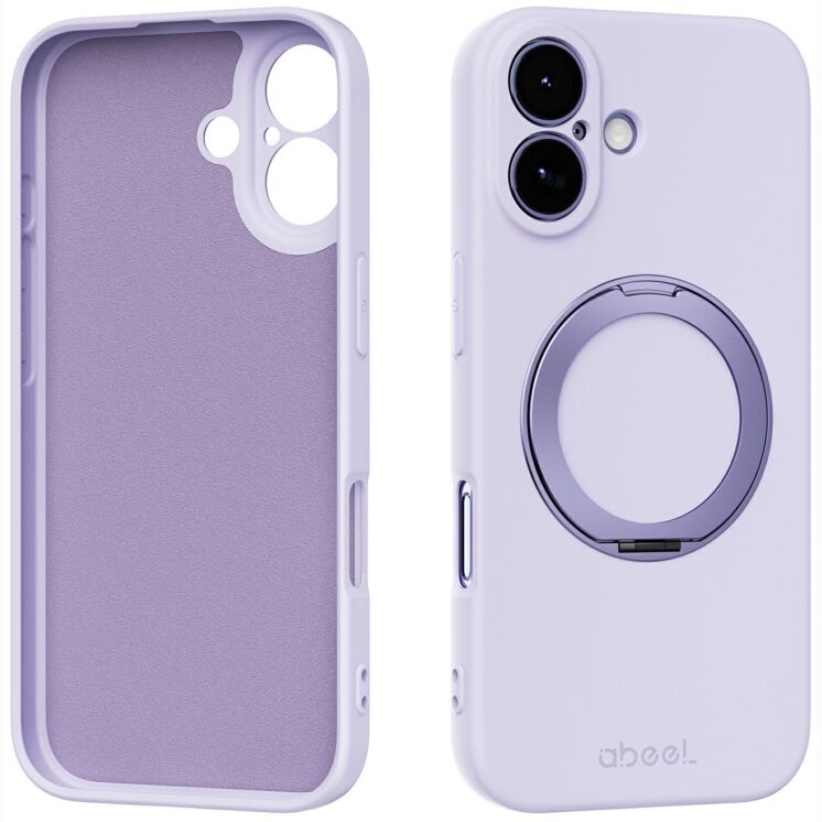 Захисний чохол ABEEL Lyra Skin Kickstand with MagSafe для Apple iPhone 17 - Purple: фото 1 з 5