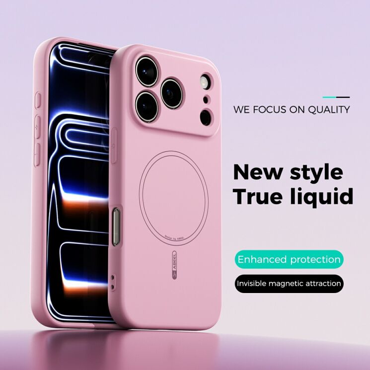 Захисний чохол ABEEL Lyra Skin with MagSafe для iPhone 18 Pro - Purple: фото 2 з 7