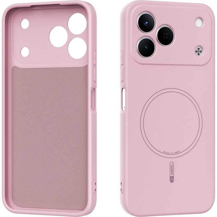 Захисний чохол ABEEL Lyra Skin with MagSafe для TECNO Spark 50 - Pink: фото 1 з 7