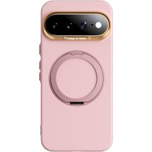 Защитный чехол ABEEL Silk Ring Magnetic для Google Pixel 11 Pro XL - Light Pink: фото 1 из 7