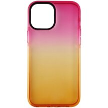 Защитный чехол AQA Protective Case для Apple iPhone 12 / iPhone 12 Pro (AQAIP12GTPKOG) - Pink / Orange: фото 1 из 4
