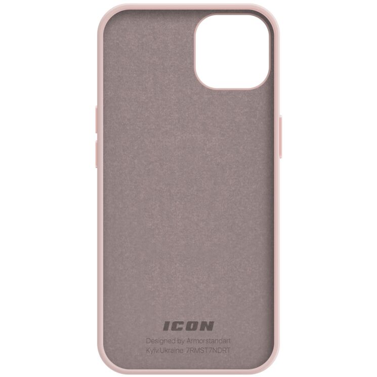 Защитный чехол ArmorStandart ICON2 Case для Apple iPhone 15 - Light Pink: фото 2 из 9