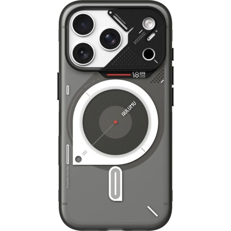 Захисний чохол AULUMU Hyper Frosted Case для iPhone 18 Pro / 17 Pro - Grey: фото 2 з 9