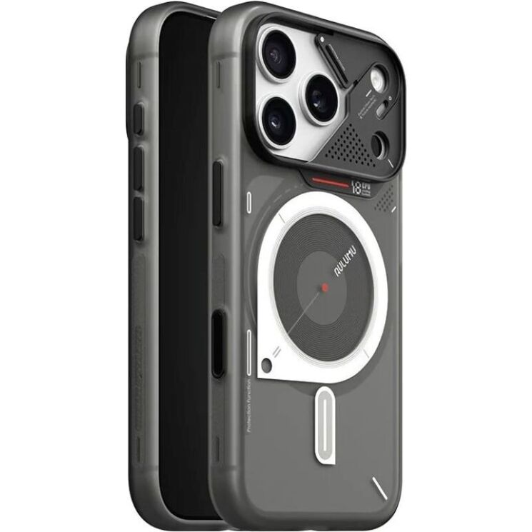 Захисний чохол AULUMU Hyper Frosted Case для iPhone 18 Pro / 17 Pro - Grey: фото 1 з 9