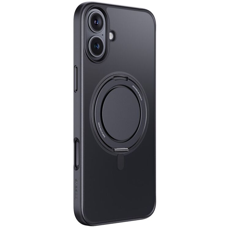 Защитный чехол Baseus Smart Ring Series для Apple iPhone 16 Plus - Black: фото 1 из 4