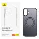 Защитный чехол Baseus Smart Ring Series для Apple iPhone 16 Plus - Black (360639B). Фото 2 из 4