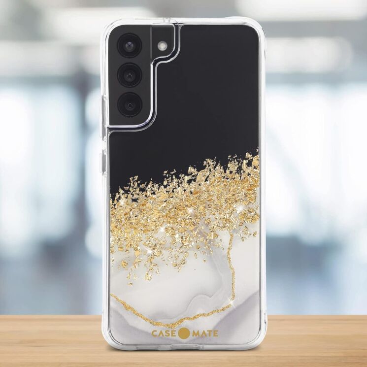 Защитный чехол Case-Mate Karat Marble для Samsung Galaxy S22 Plus (S906) CM048064 - White: фото 11 из 11
