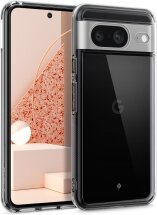 Защитный чехол Caseology Capella by Spigen для Google Pixel 8 (ACS06296) - Crystal Clear: фото 1 из 12