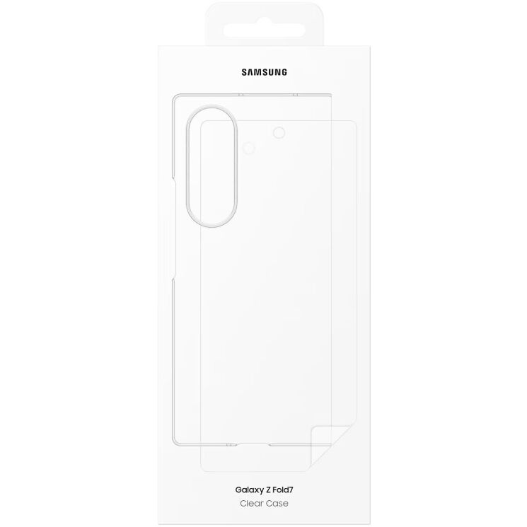 Захисний чохол Clear Case (FF) для Samsung Galaxy Fold 7 (EF-AF966CTEGUA) - Transparent: фото 7 з 7