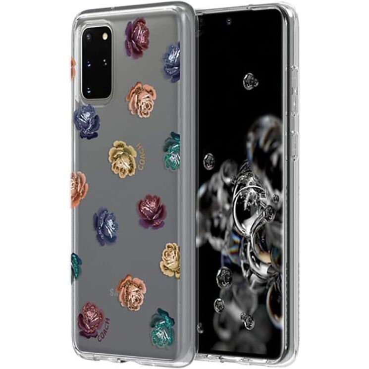 Защитный чехол Coach Protective Case для Samsung Galaxy S20 Plus (G985) - Peony Rainbow: фото 1 из 3