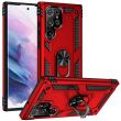 Защитный чехол Deexe Armor Case для Samsung Galaxy S22 Ultra (S908) - Red (298434R)