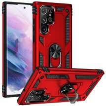 Защитный чехол Deexe Armor Case для Samsung Galaxy S22 Ultra (S908) - Red: фото 1 из 8