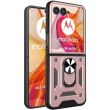 Защитный чехол Deexe Armor Case (FF) для Motorola Razr 50 Ultra - Rose Gold (358801RG)
