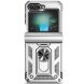 Защитный чехол Deexe Armor Case (FF) для Samsung Galaxy Flip 6 - Silver (357528S). Фото 2 из 9
