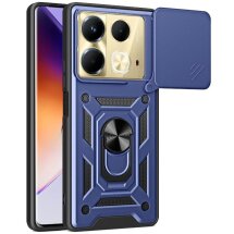 Захисний чохол Deexe Armor Shield для Infinix Note 40 - Blue: фото 1 з 8