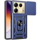 Защитный чехол Deexe Armor Shield для Infinix Note 40 - Blue (351419L). Фото 1 из 8