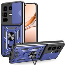 Защитный чехол Deexe Armor Shield для Infinix Note 50 Pro - Blue: фото 1 из 10