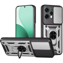 Захисний чохол Deexe Armor Shield для OPPO Reno 14 5G - Silver: фото 1 з 9