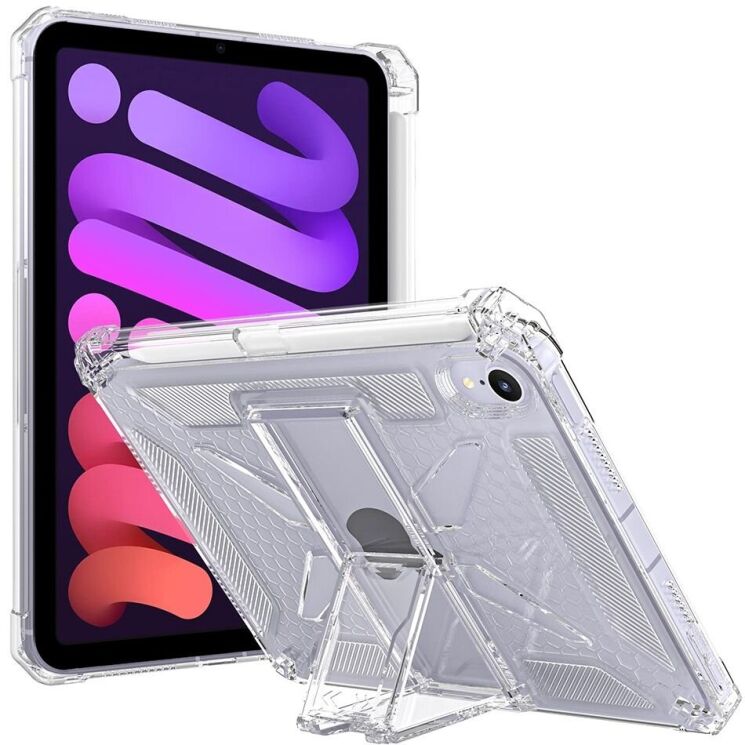 Захисний чохол Deexe Astro Deck для Apple iPad mini 6 / 7 (2021/2024) - Transparent: фото 3 з 8