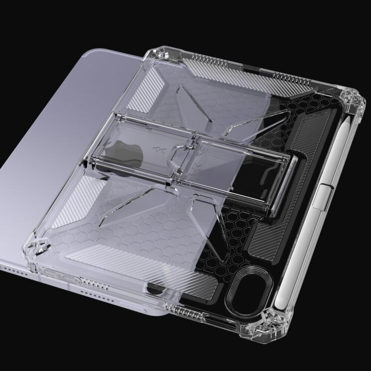 Захисний чохол Deexe Astro Deck для Apple iPad mini 6 / 7 (2021/2024) - Transparent: фото 7 з 8
