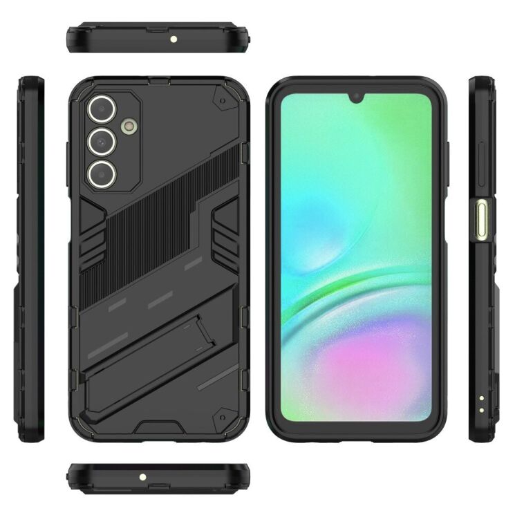 Защитный чехол Deexe Bibercas для Samsung Galaxy A15 (A155) - Black: фото 5 из 5