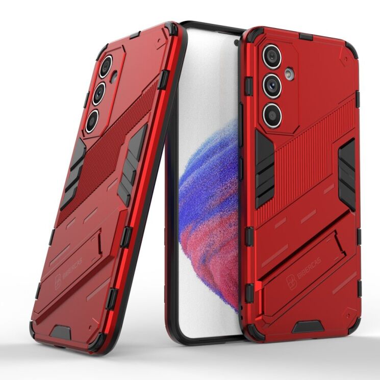 Защитный чехол Deexe Bibercas для Samsung Galaxy A54 (A546) - Red: фото 1 из 7