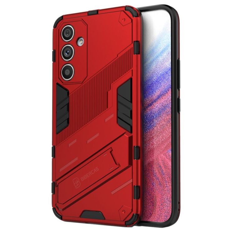 Защитный чехол Deexe Bibercas для Samsung Galaxy A54 (A546) - Red: фото 2 из 7
