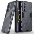 Защитный чехол Deexe Bibercas для Xiaomi Poco F5 Pro / Redmi K60 / Redmi K60 Pro - Dark Blue (327218DB)