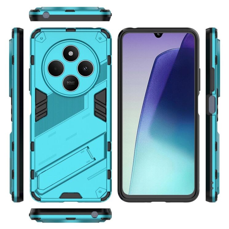Защитный чехол Deexe Bibercas для Xiaomi Redmi 14C / Redmi A4 5G / Poco C75 - Baby Blue: фото 5 из 8