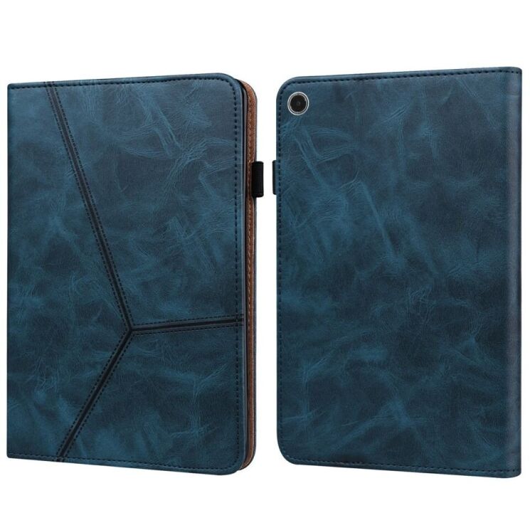 Защитный чехол Deexe Business Cover для Lenovo Tab Plus - Blue: фото 1 из 12