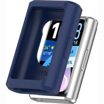Защитный чехол Deexe Color Frame для Huawei Band 11 Pro - Blue: фото 1 из 8
