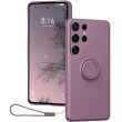 Защитный чехол Deexe Color Shell для Samsung Galaxy S24 Ultra (S928) - Dark Purple (346983DV)