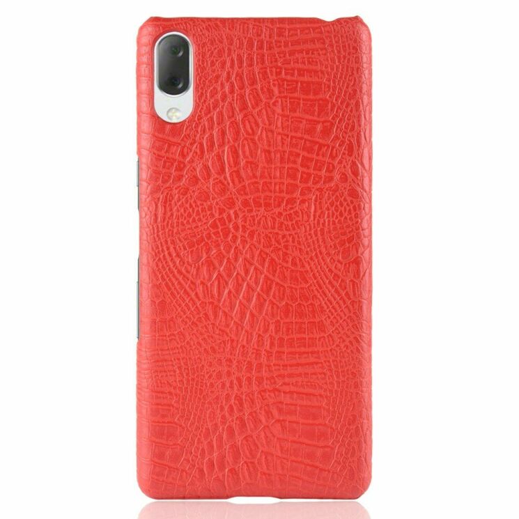 Защитный чехол Deexe Croco Style для Sony Xperia L3 - Red: фото 2 из 4