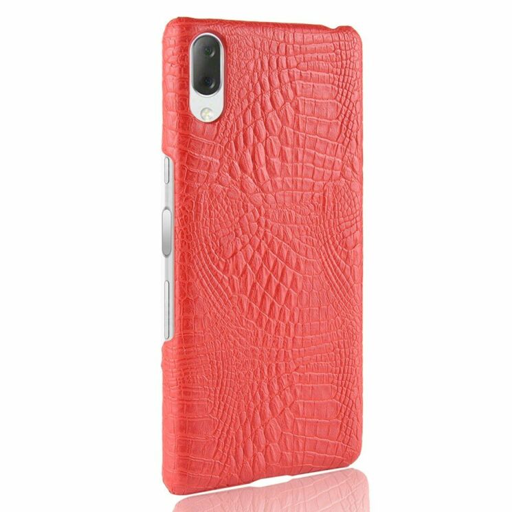Защитный чехол Deexe Croco Style для Sony Xperia L3 - Red: фото 4 из 4