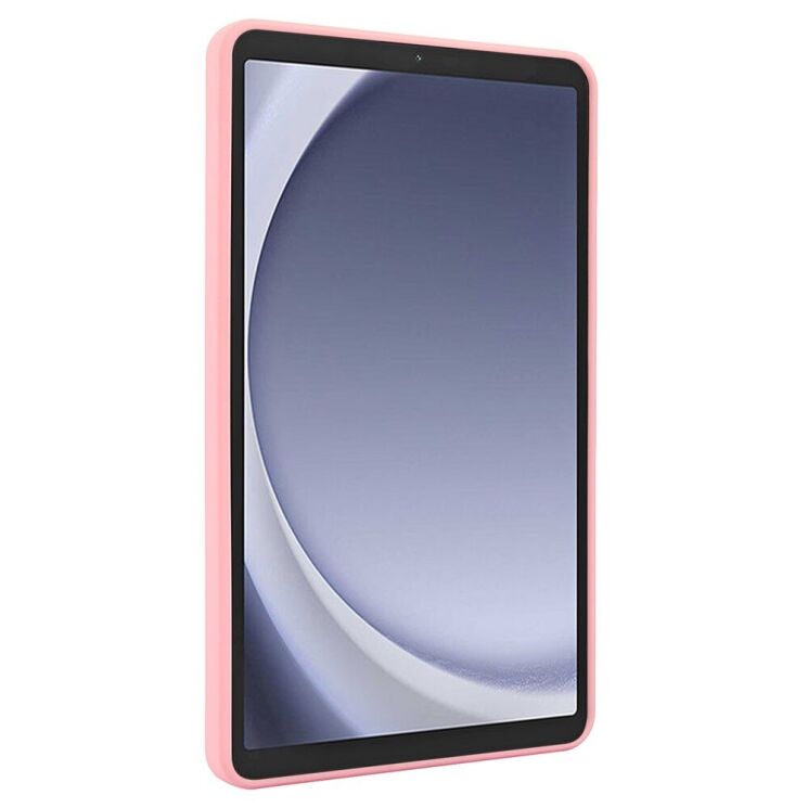 Захисний чохол Deexe Crystal Kickstand для Samsung Galaxy Tab A9 (X110/115) - Pink: фото 6 з 12