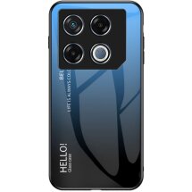 Защитный чехол Deexe Gradient Color для Infinix GT 20 Pro - Black / Blue: фото 1 из 7