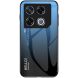 Защитный чехол Deexe Gradient Color для Infinix GT 20 Pro - Black / Blue (356015BL). Фото 1 из 7